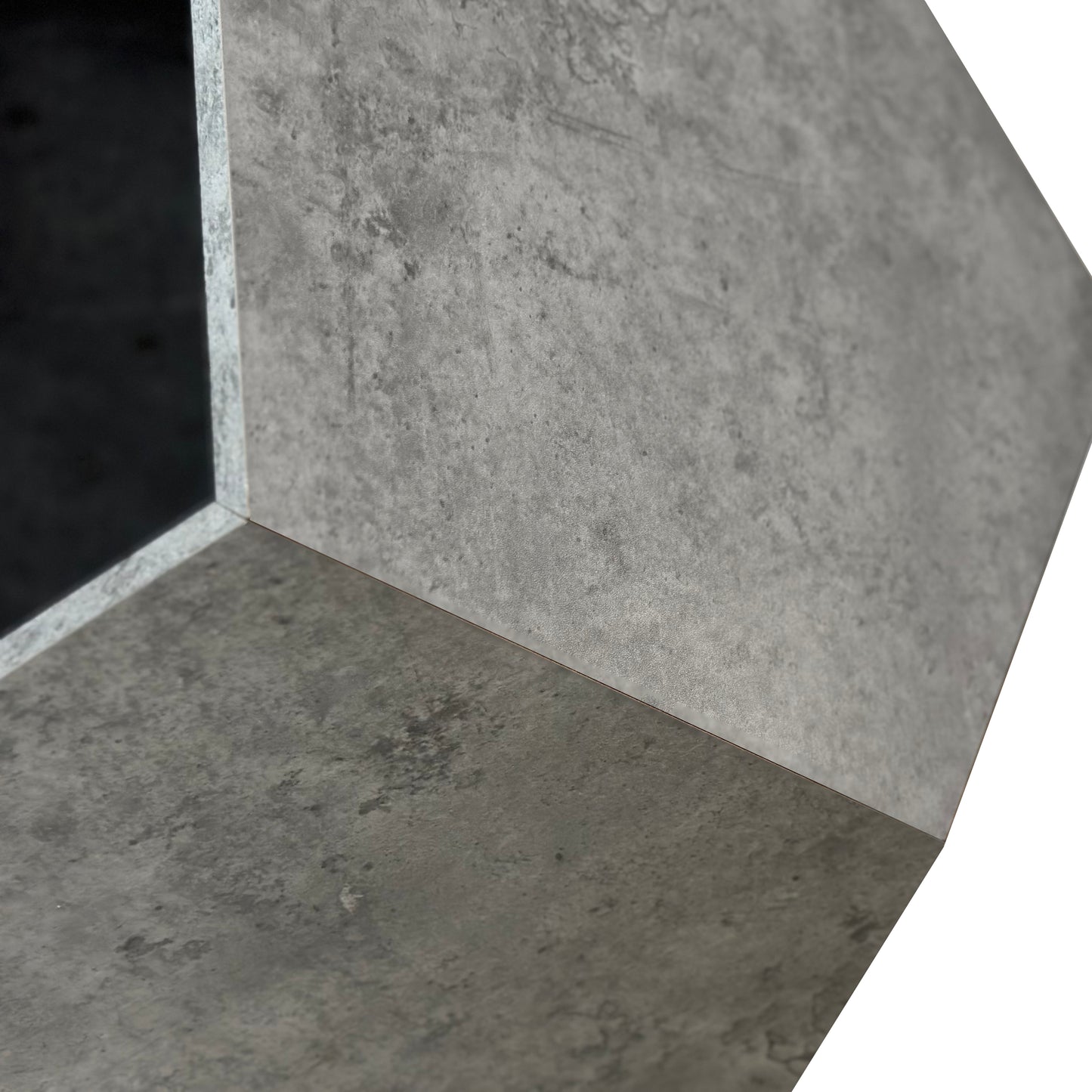 25.98"Modern Pet Furniture Cat Litter Side Table, Sofa Side Table, Planter MDF Multifunctional Furniture, Cement Gray - The Nex Store