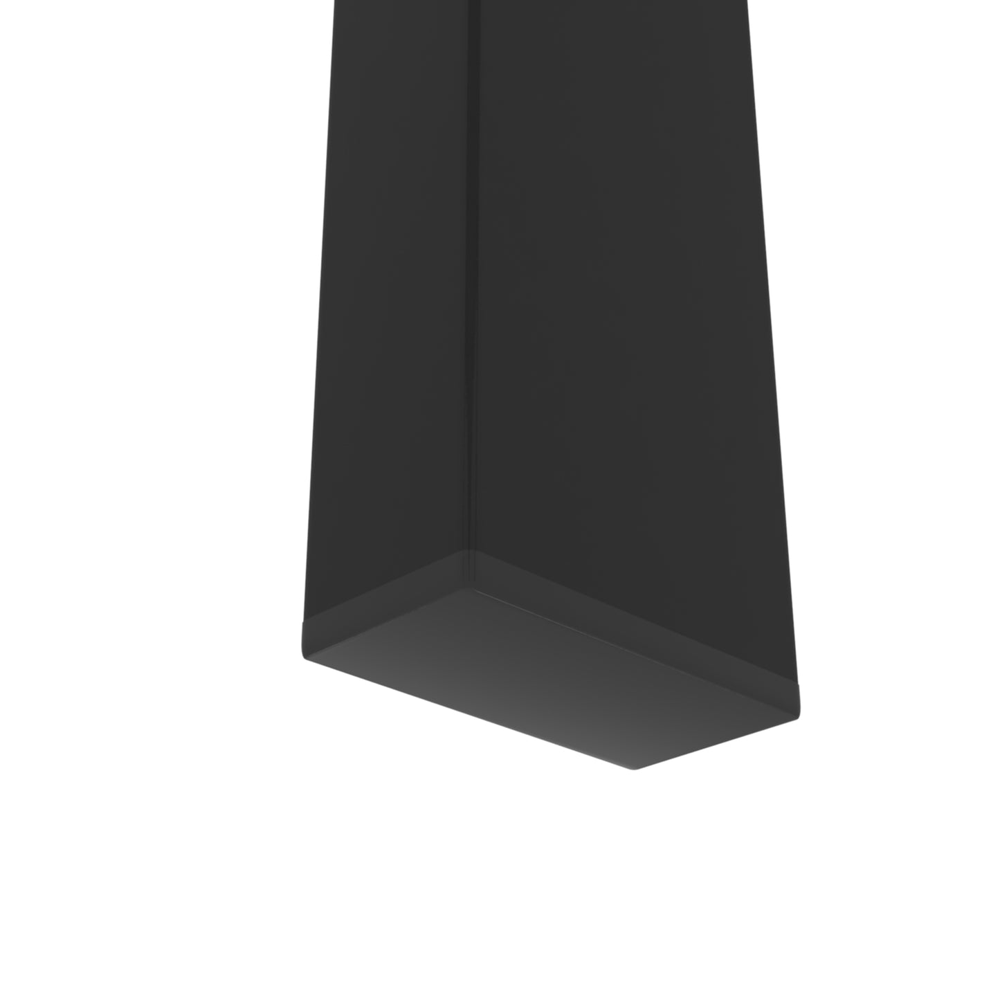 Glass two layer tea table, small round table, bedroom corner table, living room black side table - The Nex Store
