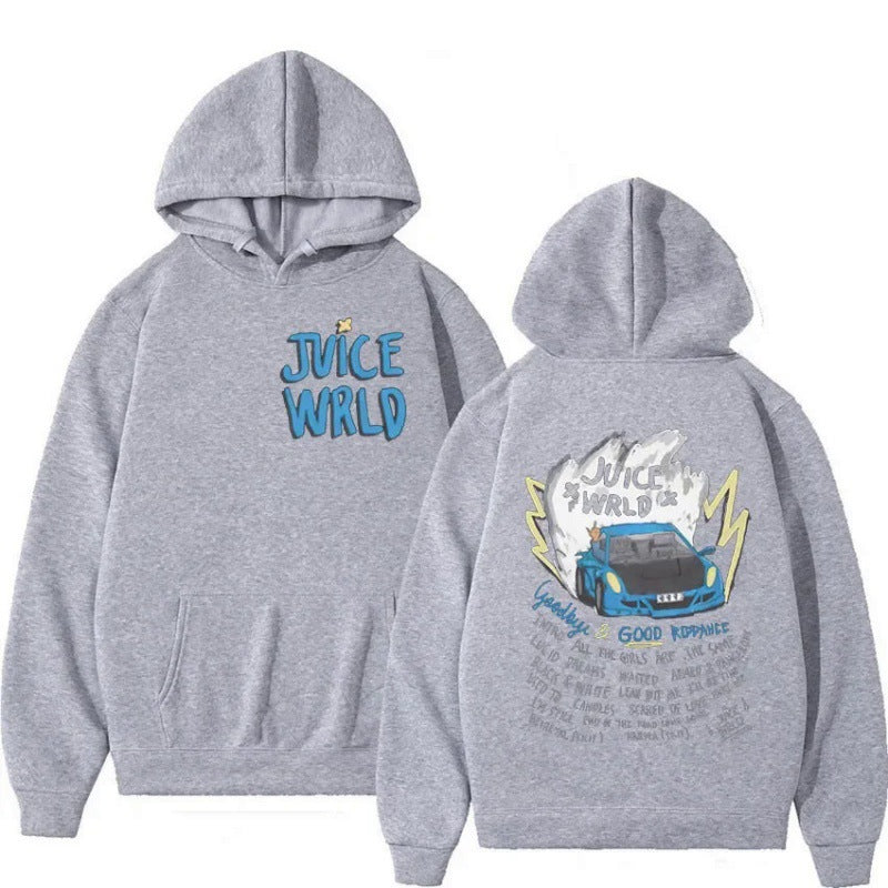 Casual Anime Hoodie Men's and Women's Anime Printed Retro Men's and Women's Top Dark Hoodie Hoodie Hoodie - The Nex Store