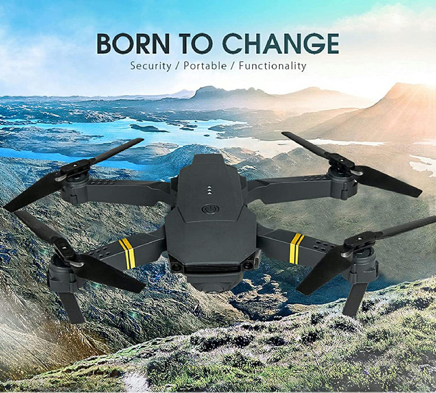 4K HD Dual Camera RC FPV WiFi Portable Wide Angle Foldable Quadcopter Drone - The Nex Store