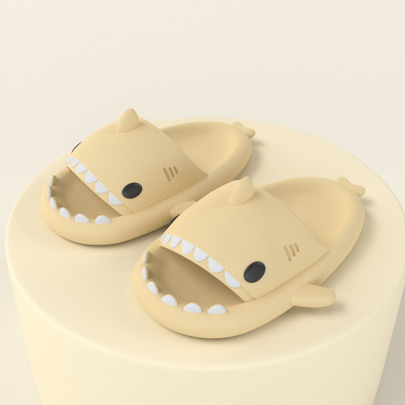 Adults Slippers Indoor Outdoor Funny Shark Cartoon