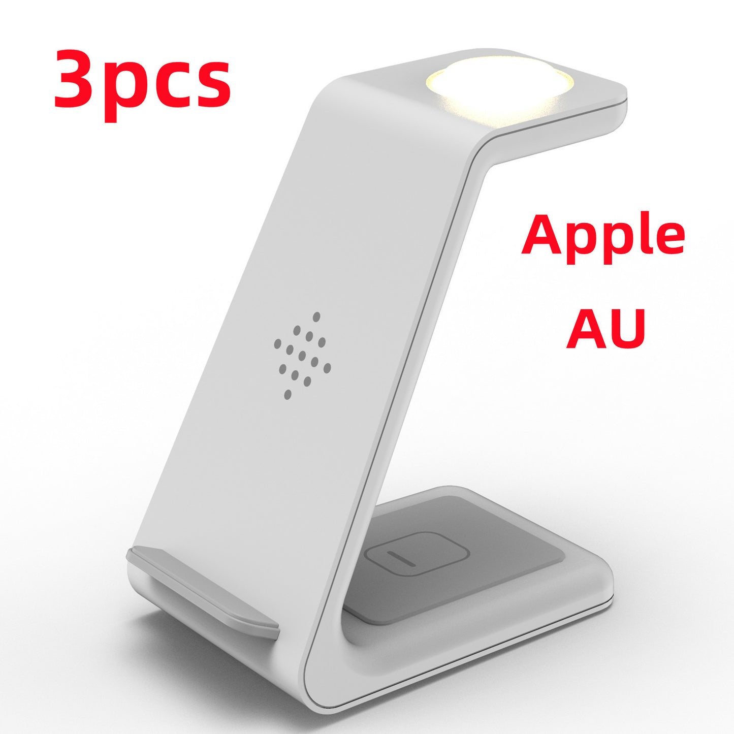 3 In 1 Fast Charging Station Wireless Charger Stand Wireless Quick Charge Dock For Phone Holder - The Nex Store
