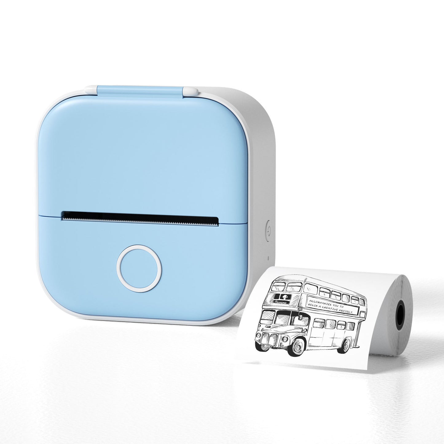 Portable Mini Thermal Label Printer Home Photo Printer Student Wrong Question Printer Bluetooth-compatible Mini Label Printer Price Tag - The Nex Store