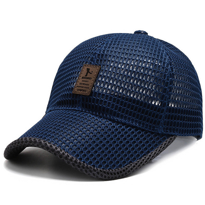 Big Eaves Summer Men's Outdoor Sunshade Sports Quick-drying Breathable Baseball Cap - The Nex Store