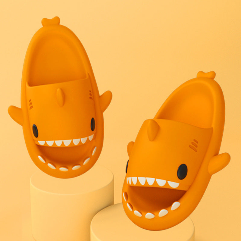 Adults Slippers Indoor Outdoor Funny Shark Cartoon