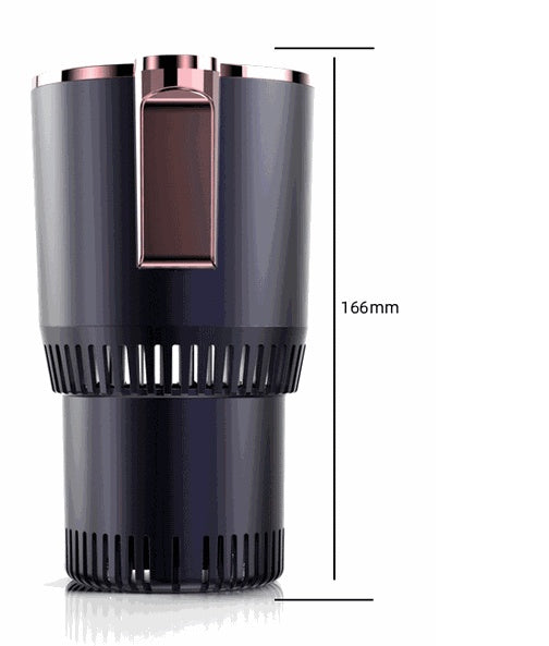 2 In1 Car Heating Cooling Cup 12V Smart Car Cup Holder Digital Temperature Display Drink Cup Warmer Cooler Mini Car Refrigerator - The Nex Store