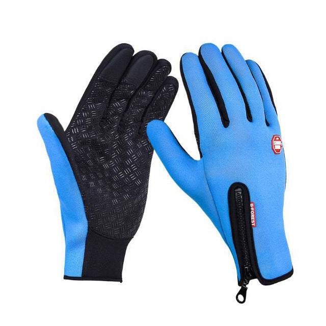 Winter Gloves Touch Screen Riding Motorcycle Sliding Waterproof Sports Gloves With Fleece - The Nex Store