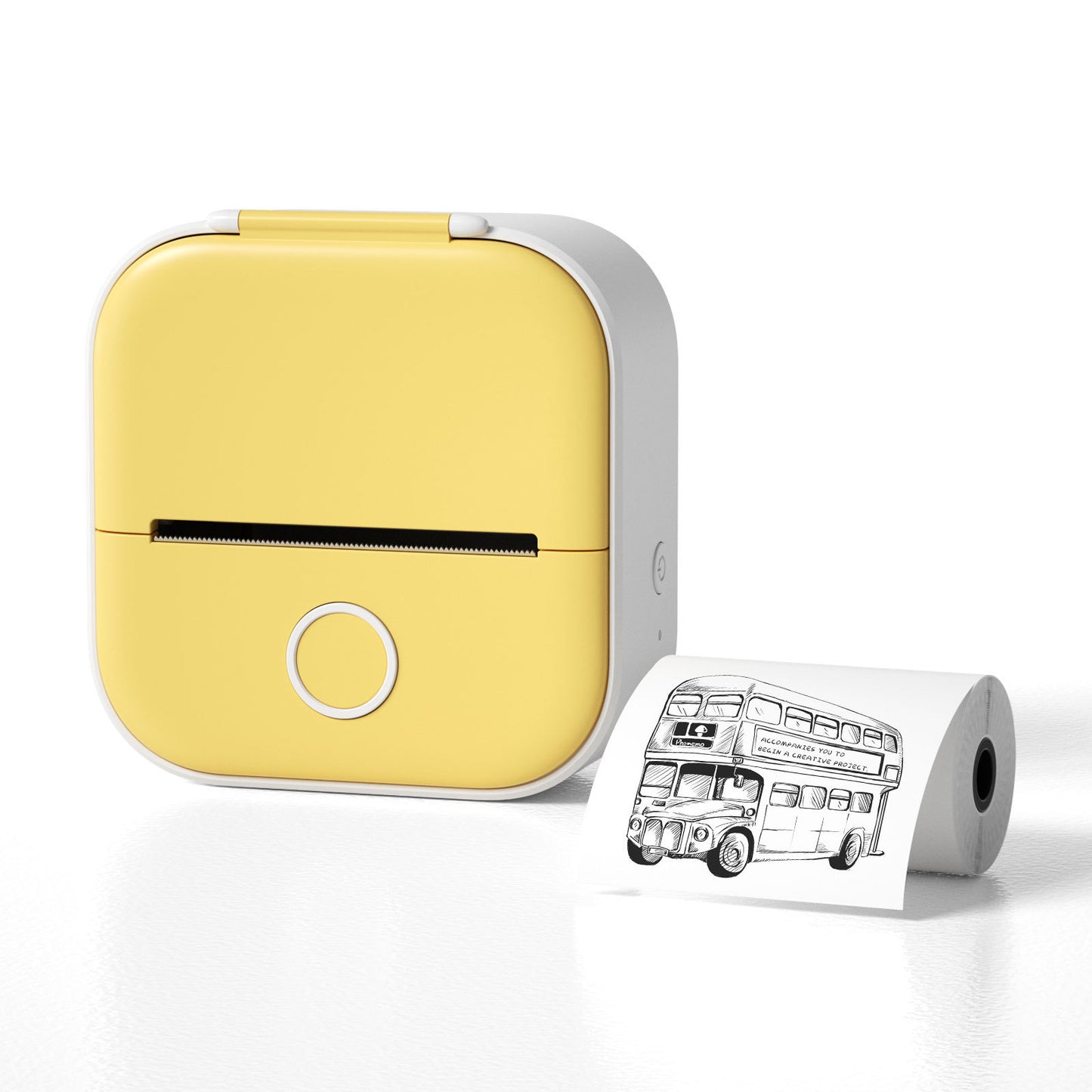 Portable Mini Thermal Label Printer Home Photo Printer Student Wrong Question Printer Bluetooth-compatible Mini Label Printer Price Tag - The Nex Store