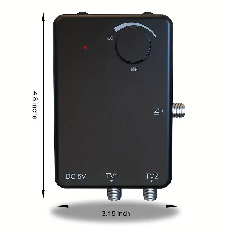 Adjustable TV Antenna Amplifier - Precise Adjustment, Fast Signal Enhancement, Adaptation To A Variety Of TVs, Simple Operation - The Nex Store