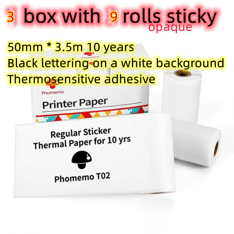 Portable Mini Thermal Label Printer Home Photo Printer Student Wrong Question Printer Bluetooth-compatible Mini Label Printer Price Tag - The Nex Store