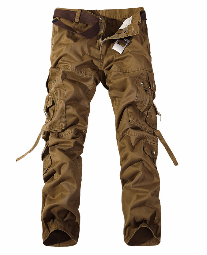 Men's Multi-pocket Cargo Pants Washed Hot Sale Cargo Pants - The Nex Store
