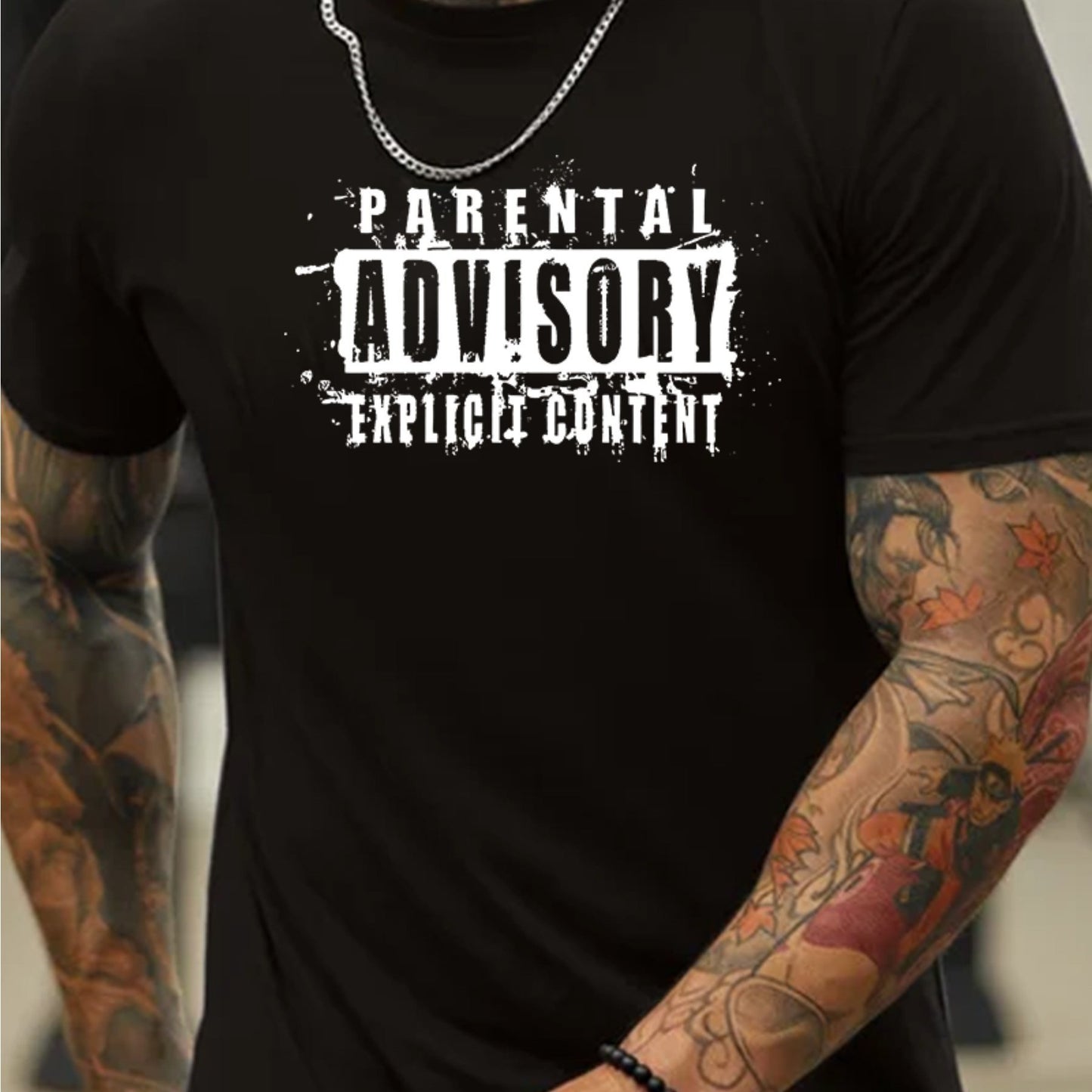 Parents' Advice On Printed T-shirts, Men's T-shirts, Summer Casual Short Sleeved T-shirts - The Nex Store