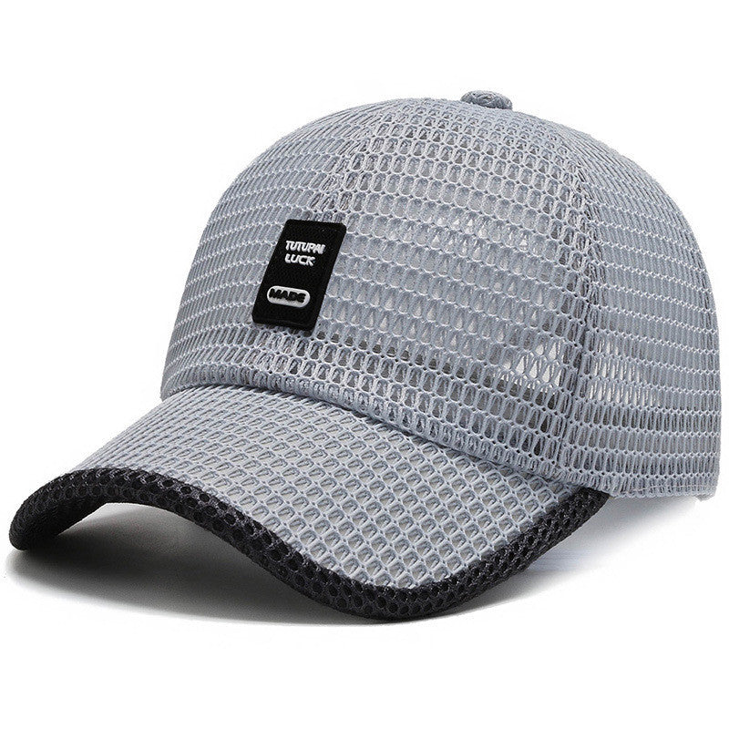 Big Eaves Summer Men's Outdoor Sunshade Sports Quick-drying Breathable Baseball Cap - The Nex Store
