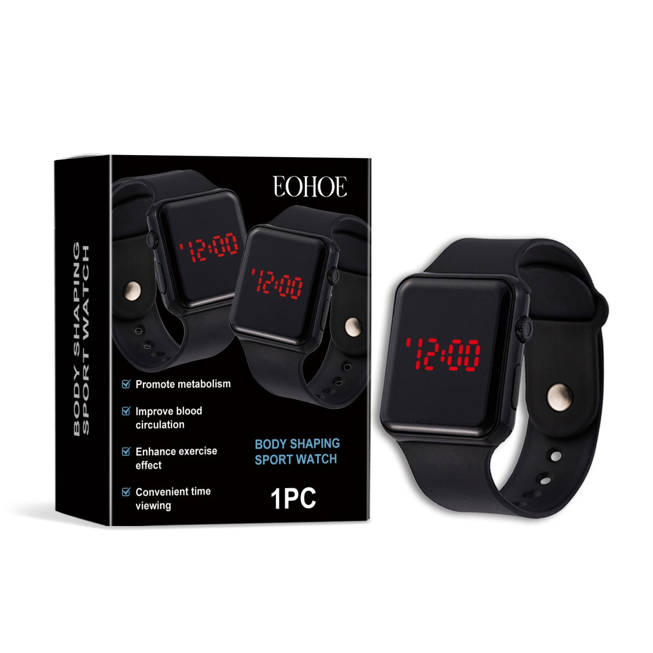 EOHOE Sports Watch Versatile Fashion Personality Outdoor Fitness Daily Time Management Convenient Sports Watch - The Nex Store