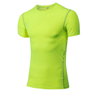 Solid color quick-drying bottoming short sleeve - The Nex Store
