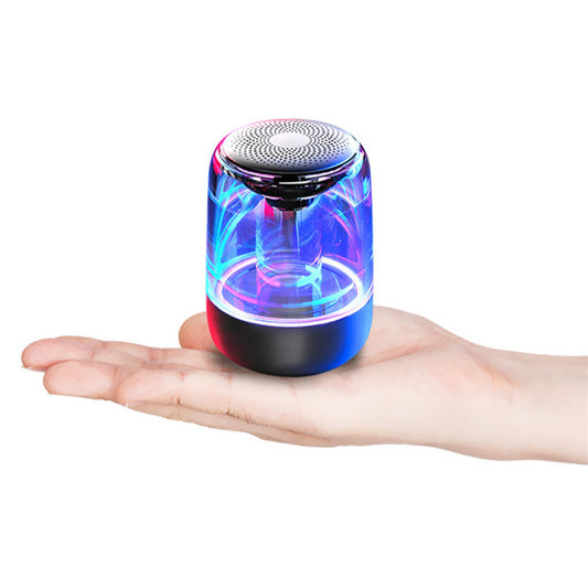 Portable Speakers Bluetooth Column Wireless Bluetooth Speaker Powerful Bass Radio with Variable Color LED Light - The Nex Store