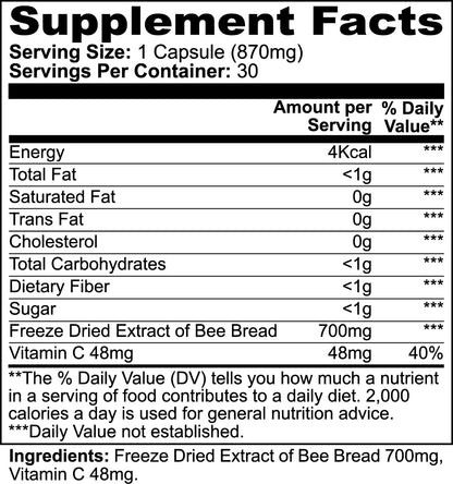 Bee Pearl Capsules Natural Immunity, Energy, And Skin Health Support - The Nex Store
