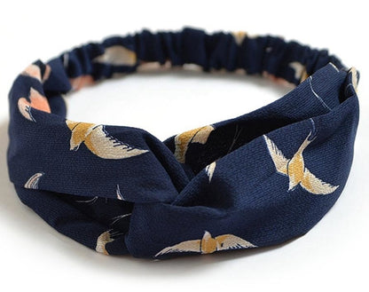 Women's Retro Style Printed Headband - The Nex Store