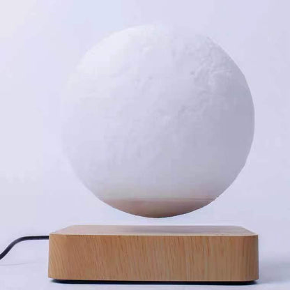 Magnetic Levitation Table Lamp Moon Light  Printing Planet Night Light