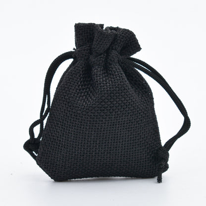 Manufacturers Wholesale Drawstring Linen Bag Mini Rope Linen Jewelry Packaging Gift Bag Bundle Mouth Small Cloth Bag - The Nex Store