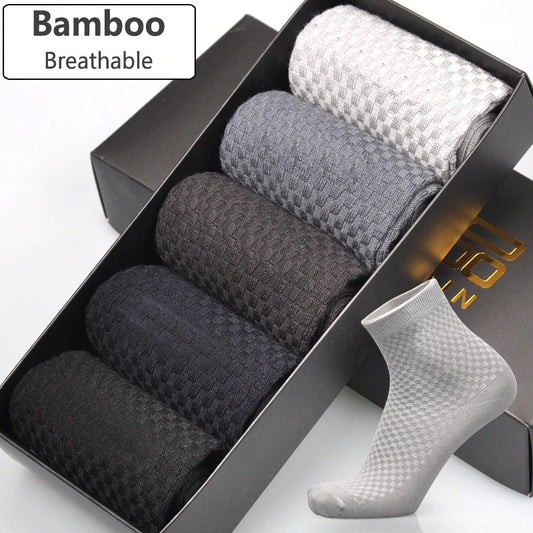 Socks men's new bamboo fiber men's socks - The Nex Store