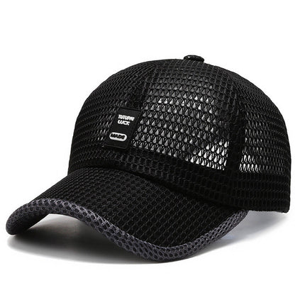 Big Eaves Summer Men's Outdoor Sunshade Sports Quick-drying Breathable Baseball Cap - The Nex Store