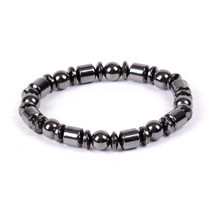 Weight Loss Magnet Bracelets For Women Men Pentagram Stone Magnetic Therapy Bracelets Pain Relief Slimming Health Jewelry - The Nex Store