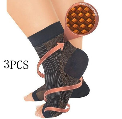 Men Women Anti Fatigue Compression Foot Sleeve Foot Ankle Compression Socks - The Nex Store