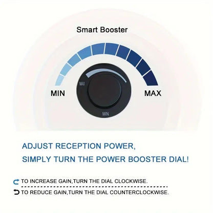 Adjustable TV Antenna Amplifier - Precise Adjustment, Fast Signal Enhancement, Adaptation To A Variety Of TVs, Simple Operation - The Nex Store