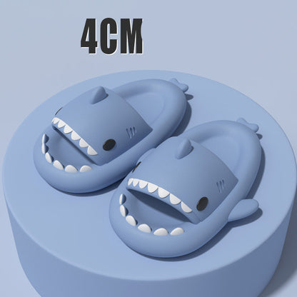 Adults Slippers Indoor Outdoor Funny Shark Cartoon