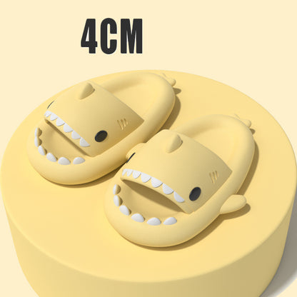 Adults Slippers Indoor Outdoor Funny Shark Cartoon