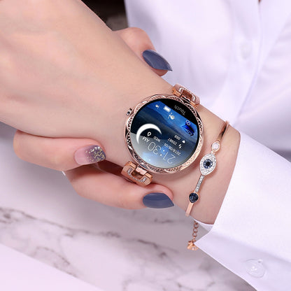 Fashion Women's Smart Watch Waterproof Wearable Device Heart Rate Monitor Sports Smartwatch for Women Ladies - The Nex Store