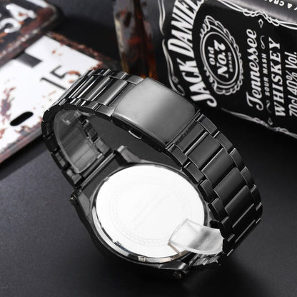 Fashion Skull Watch Men Luxury Unique Punk 3D Waterproof Stainless Steel Quartz Creative Sports Male Clock