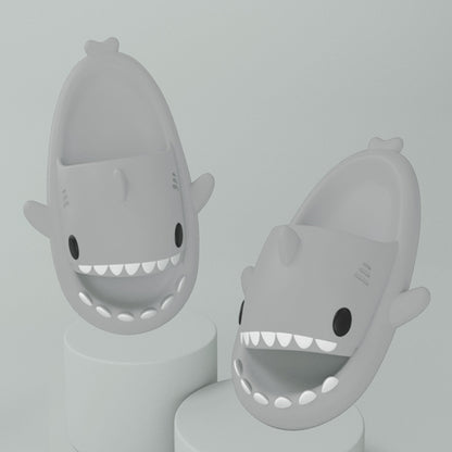 Adults Slippers Indoor Outdoor Funny Shark Cartoon