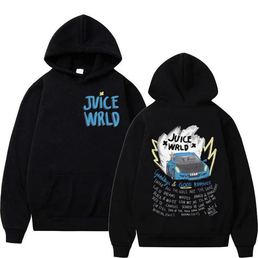 Casual Anime Hoodie Men's and Women's Anime Printed Retro Men's and Women's Top Dark Hoodie Hoodie Hoodie - The Nex Store