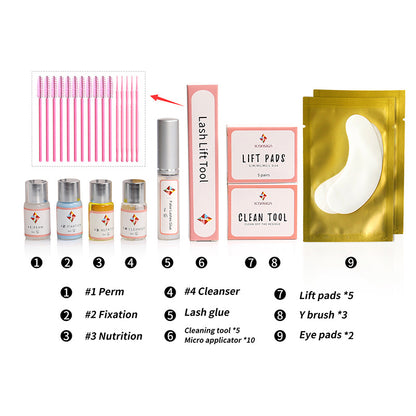 Upgrade Version Lash Lift Kit ICONSIGN Lifting Perm Eyelash Eyes Makeup Tools - The Nex Store