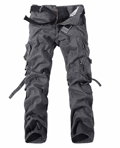 Men's Multi-pocket Cargo Pants Washed Hot Sale Cargo Pants - The Nex Store
