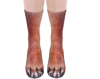 3D Animal Paw Socks Cute Cat Claws Socks Unisex Long Socks - The Nex Store