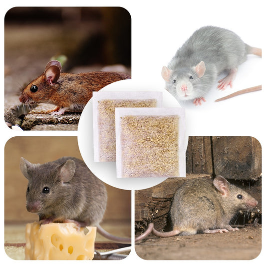 Natural Mouse Rodent Pouch Pest Control Anti Mouse Trap Repel Mice from Nesting & Freshen Air Cinnamon/Peppermint Oils - The Nex Store