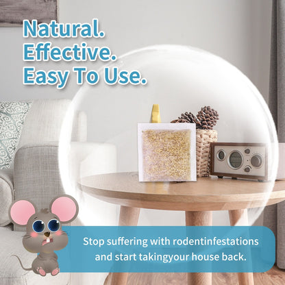 Natural Mouse Rodent Pouch Pest Control Anti Mouse Trap Repel Mice from Nesting & Freshen Air Cinnamon/Peppermint Oils - The Nex Store