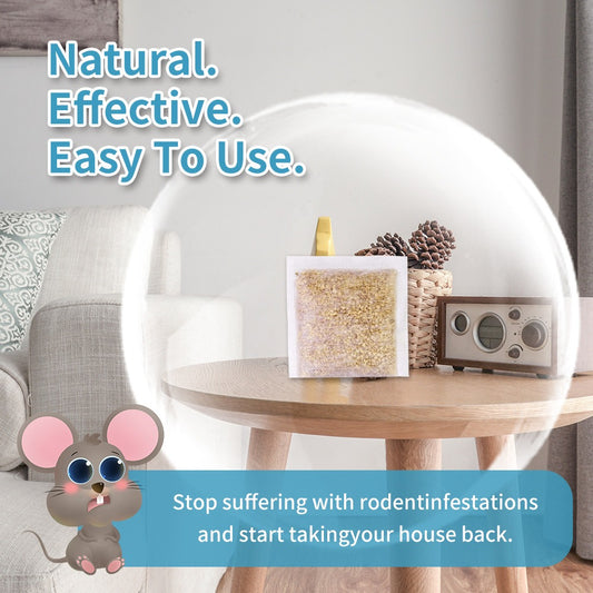 Natural Mouse Rodent Pouch Pest Control Anti Mouse Trap Repel Mice from Nesting & Freshen Air Cinnamon/Peppermint Oils - The Nex Store