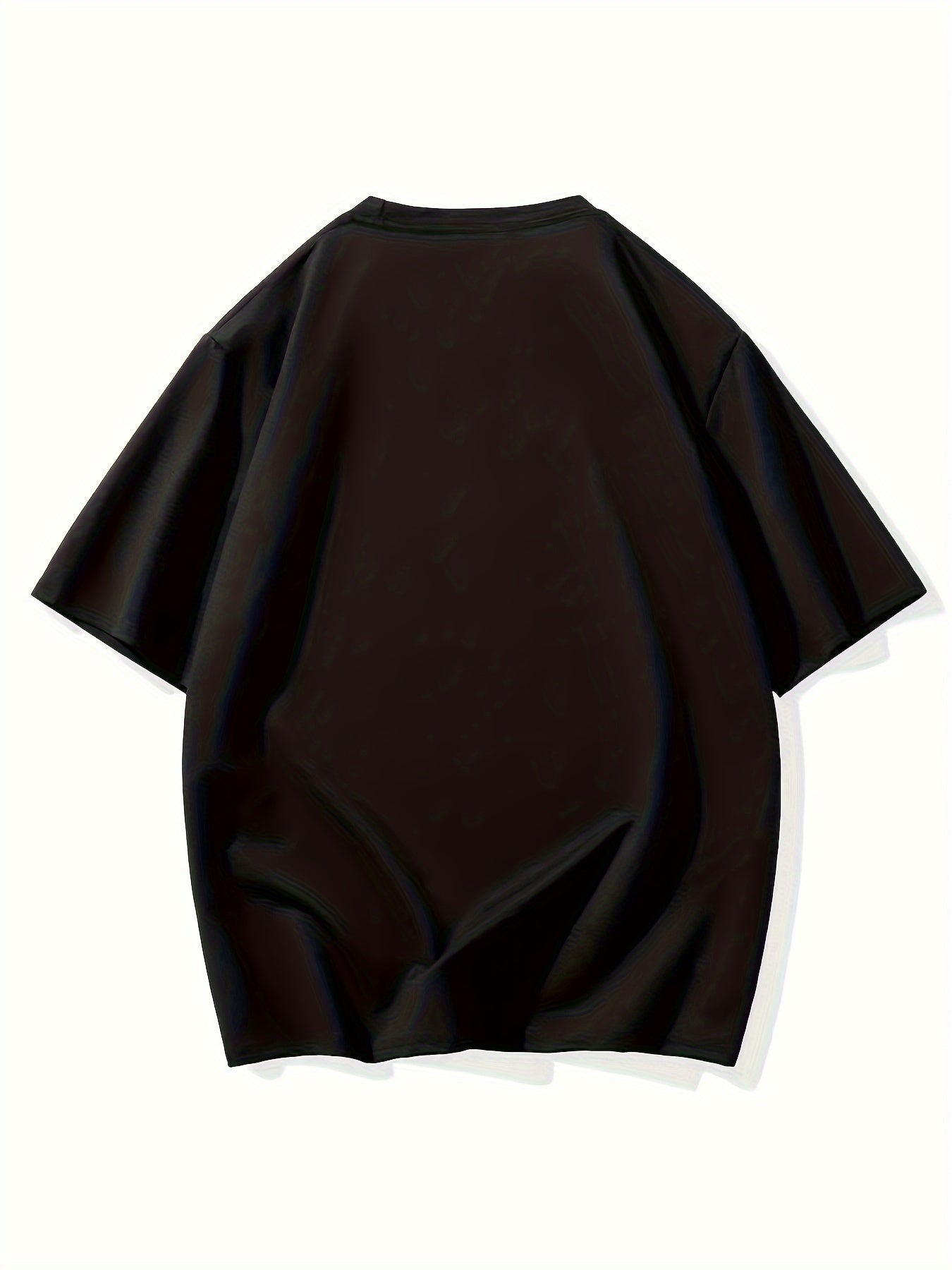 Men's Patterned Printed T-shirt, Summer Casual Short Sleeved Plus Size T-shirt - The Nex Store