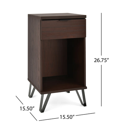1 DRAWER TALL END TABLE - The Nex Store