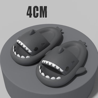 Adults Slippers Indoor Outdoor Funny Shark Cartoon