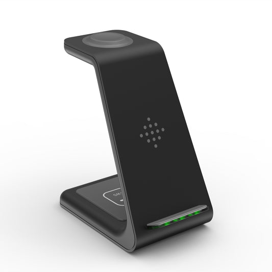 3 In 1 Fast Charging Station Wireless Charger Stand Wireless Quick Charge Dock For Phone Holder - The Nex Store