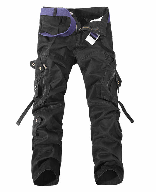 Men's Multi-pocket Cargo Pants Washed Hot Sale Cargo Pants - The Nex Store