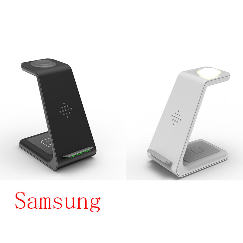 3 In 1 Fast Charging Station Wireless Charger Stand Wireless Quick Charge Dock For Phone Holder - The Nex Store