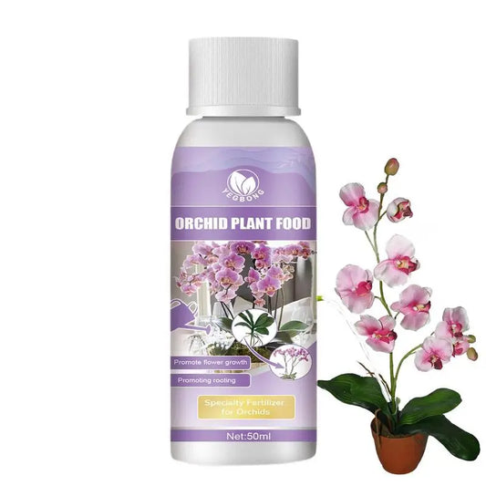 50ml Orchid Fertilizer Liquid Orchid Flower Plants Growth Enhancer Supplement Houseplants Food Promoter For Orchids Acid Blooms - The Nex Store