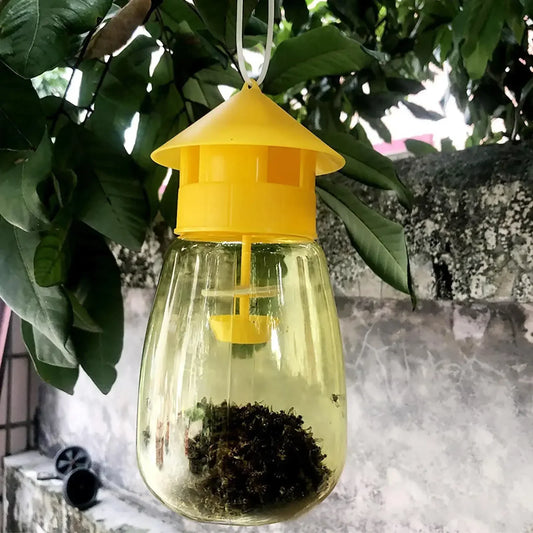 Fruit Fly Trap Killer Plastic Drosophila Trap Anti Fly Fruit Fly Killer Catcher Orchard Insect Trap Pest Control Products Drop - The Nex Store