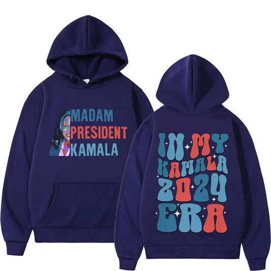 Madam President Kamala Harris Era  Hoodie Men Hoodies - The Nex Store
